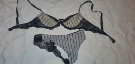 Antinea Lady Glam Set, Ivoiry, Elfenbein, dentelle, wäsche