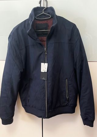 Giacca blu da uomo, taglia M, nuova con etichetta!