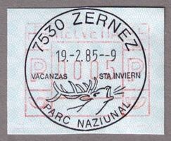 ATM 7_K-VO 7530 ZERNEZ_K965__Rothirsch_19.2.85  ERSTTAG !