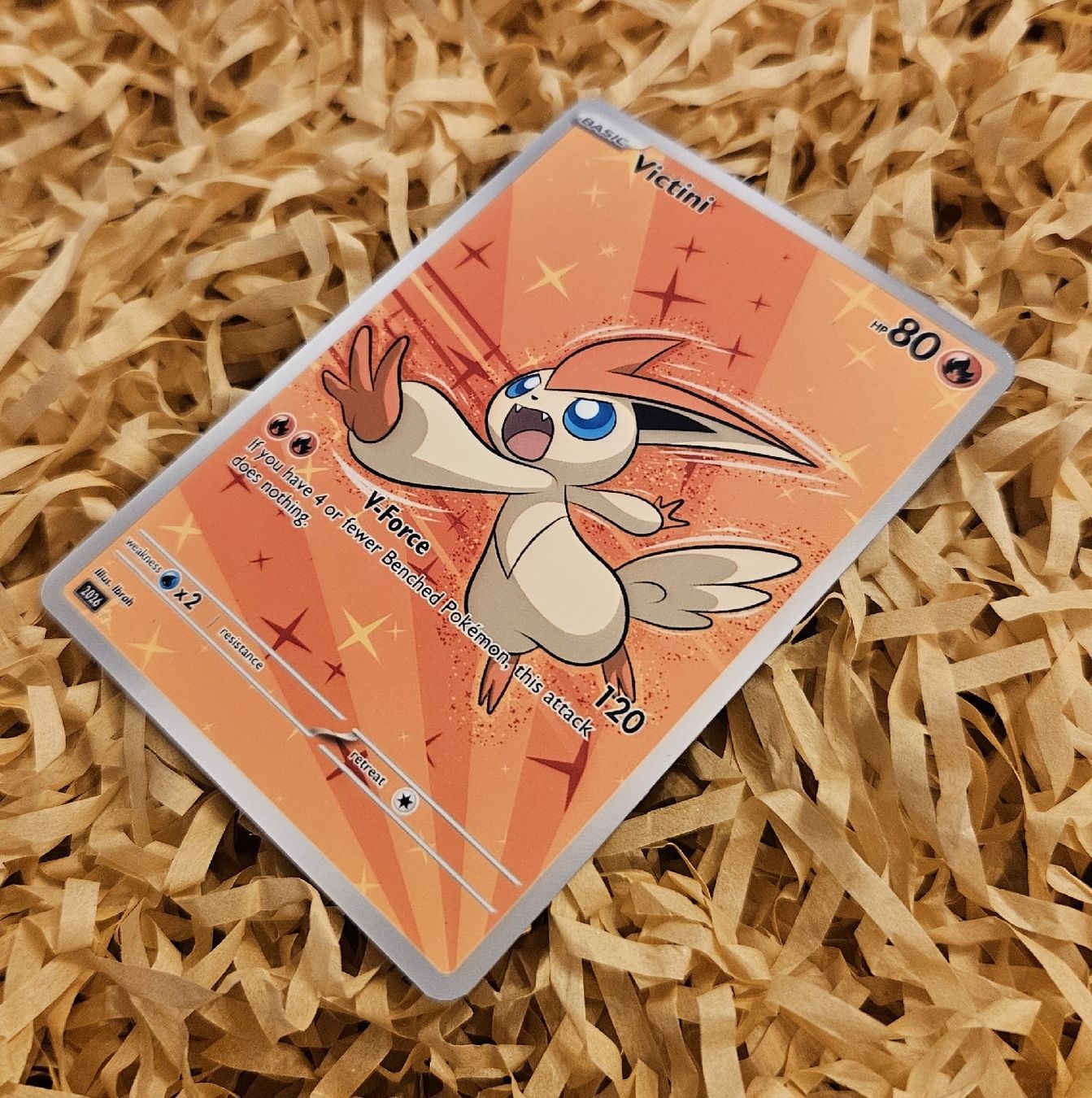 Pokémon Carte collezionabili: Victini custom card  – Nuovo (secondo la descrizione) da Yverdon-les-Bains venduto da sen_dh25 1