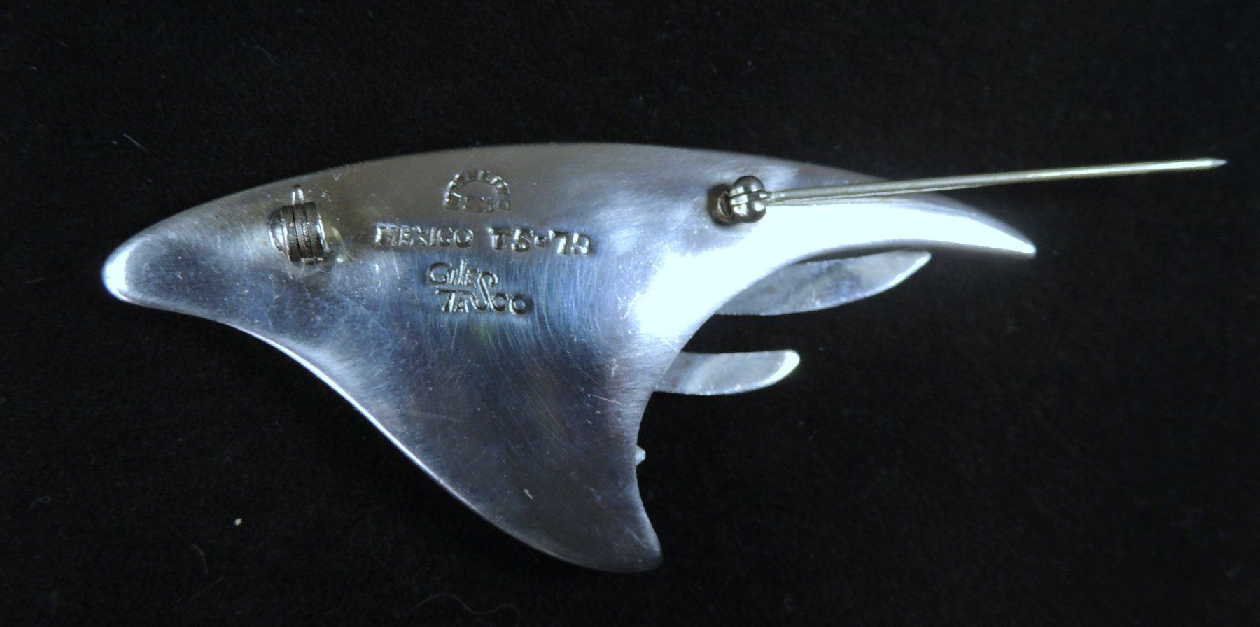 Spille & Fermagli: GILES TASCO Silber 925 Brosche – Usato da Waldenburg venduto da schaller707 2