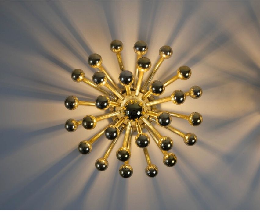 Lampen: Pistillino Leuchte in Gold – Neu und originalverpackt aus Zürich von IndividumCH