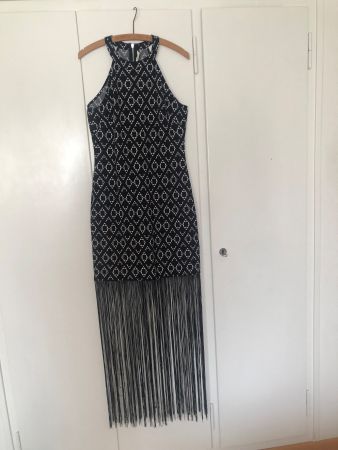 Kleid gefranselt Gr 40