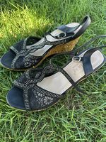 Neue schwarze Damen Schuhe Gr.40