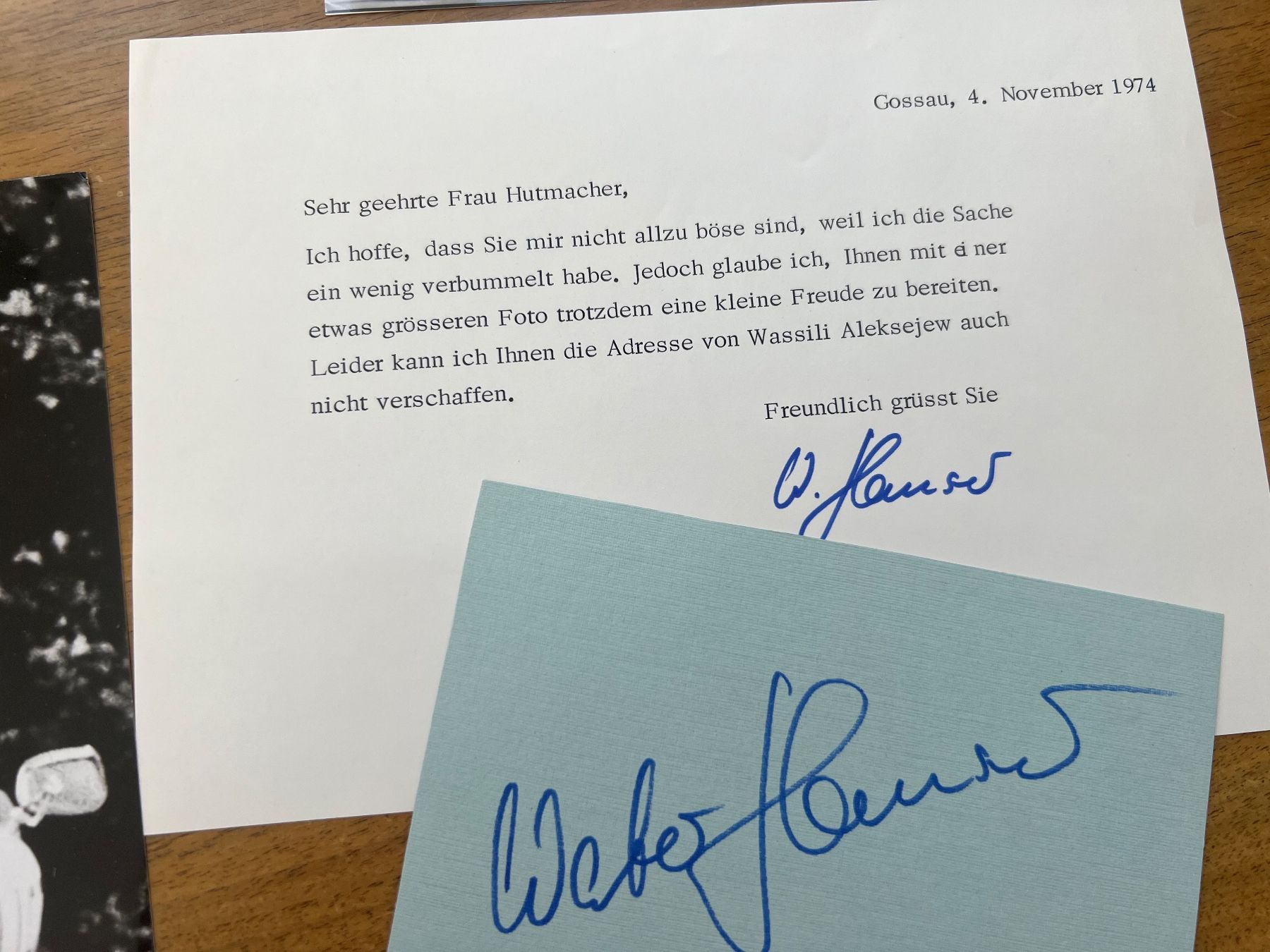Autogramme: Verschiedene Autogramme 317 – Gebraucht aus Glattfelden von maa_qcj8 2