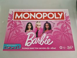 Monopoly Barbie Brettspiel Französische Version Neu