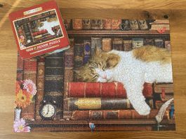 Puzzle "The Cat Nap", 1000 Teile - komplett