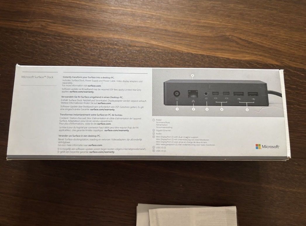 Microsoft Docking station: Microsoft Surface Dock - Top Zustand – Nuovo (secondo la descrizione) da Männedorf venduto da Spargeluno 1