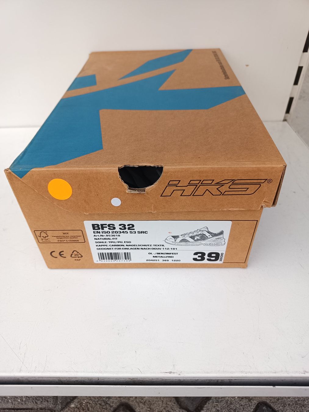 Scarpe da uomo: HKS Sicherheitsschuhe S3 SRC 39 – Nuovo e nell'imballaggio originale da Oberegg venduto da 19franzi94 6