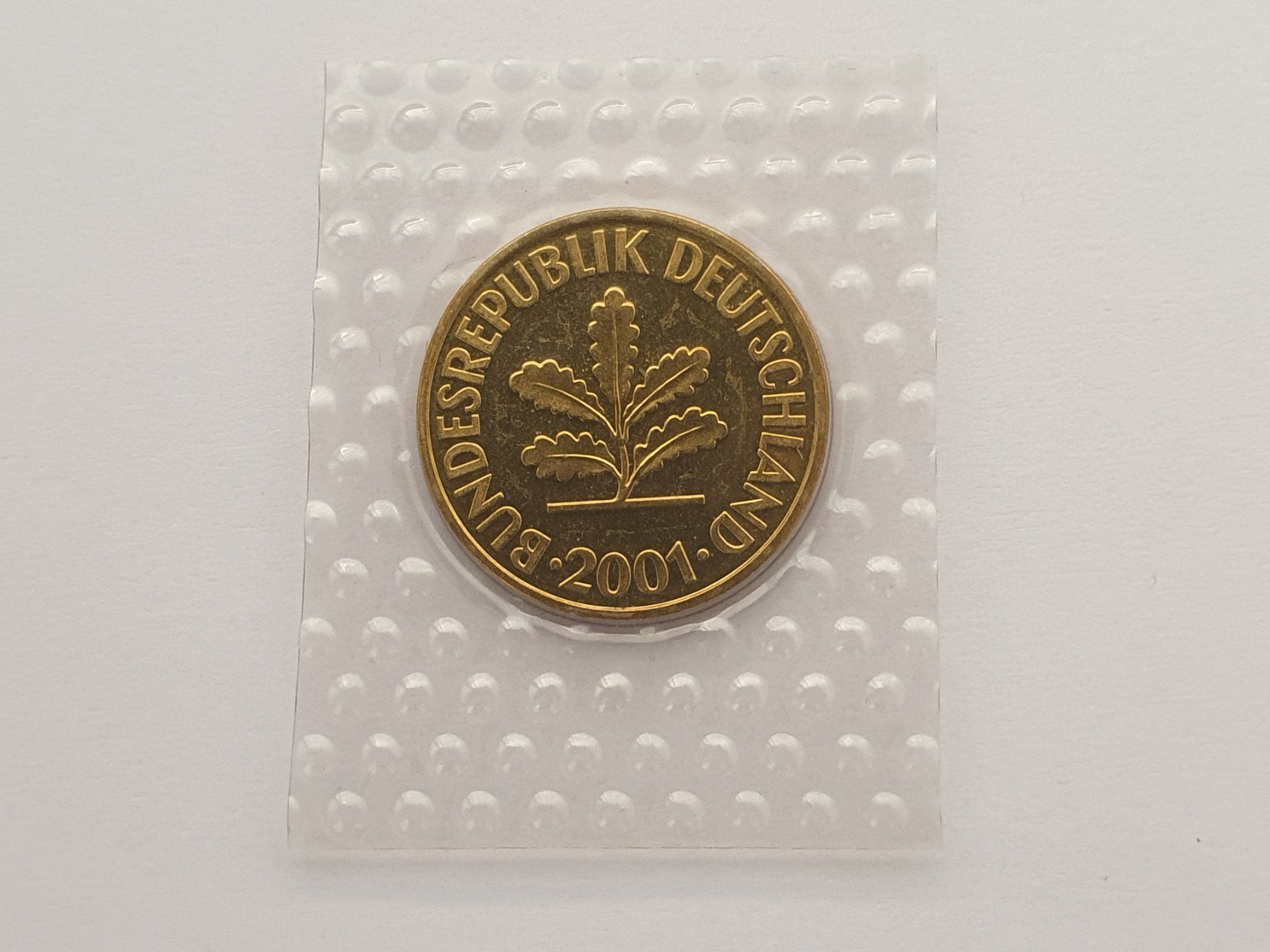Tutti le monete: 10 Pfennig 2001 D Stgl – Nuovo (secondo la descrizione) da Pravidondaz venduto da LVtik 1