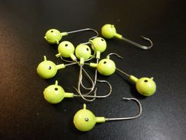10 Têtes plombées 12 gr. Bleikopf