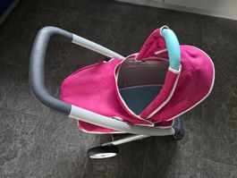 Quinny 3-in-1 Kombi Puppenwagen rosa/grau (Neu (gemss Beschreibung)) in  Basel fr CHF 52  mit Lieferung auf Ricardo kaufen