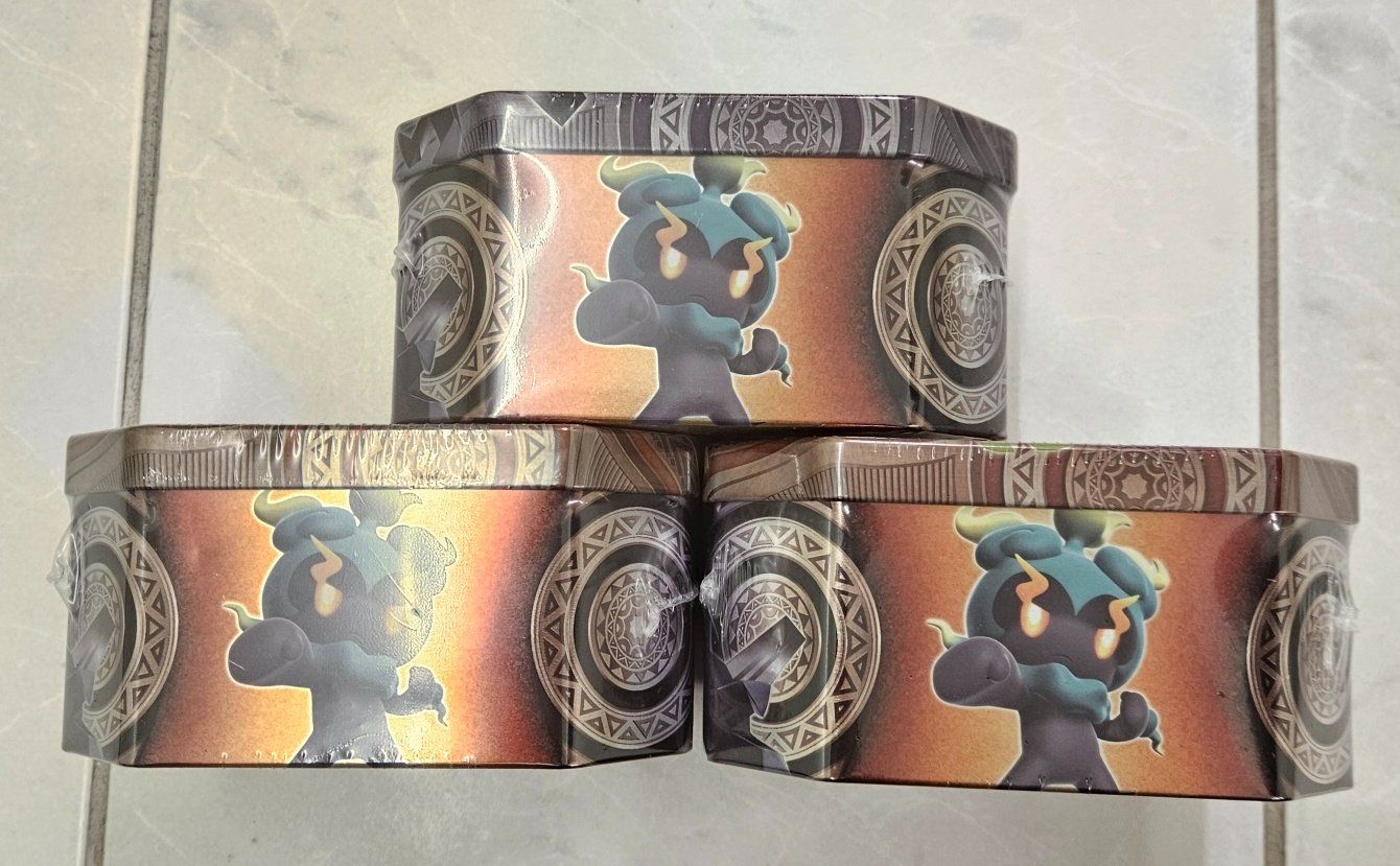 Pokémon Carte collezionabili: Pokémon Mysterious Powers Tin 3er Set – Nuovo e nell'imballaggio originale da Regensdorf venduto da 8Collect 4