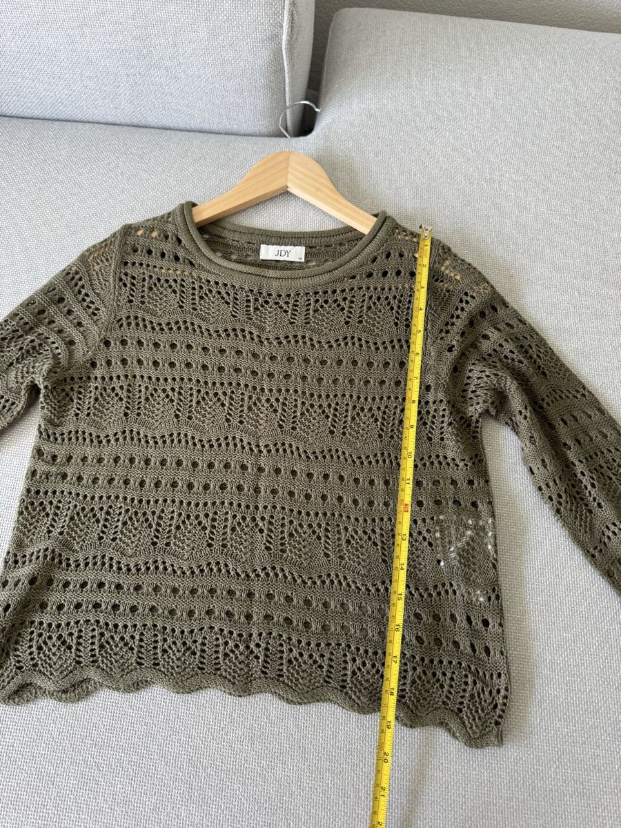 Maglioni & Felpe: Khakifarbener Strickpullover von JDY, XS – Nuovo (secondo la descrizione) da Granges VS venduto da rvn 2