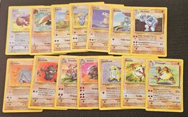 100+ Pokémon cards vintage: Base, Jungle, Fossil, Rocket