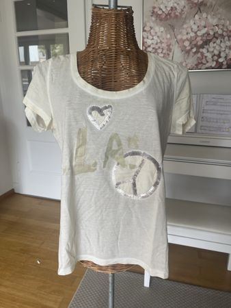  T-Shirt, Marccain Sports, gelb, ca. 38