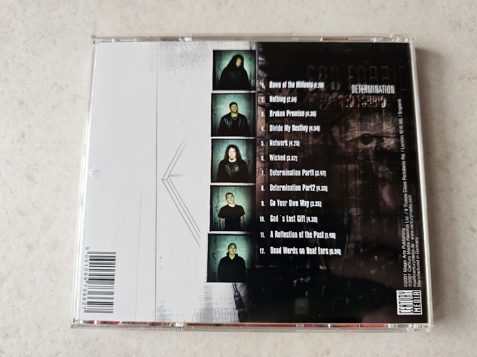 CD: God Forbid  -  Determination – Usato da Schneisingen venduto da backstore24 1