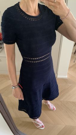 SANDRO knitted summer dress / strickkleid XS/S