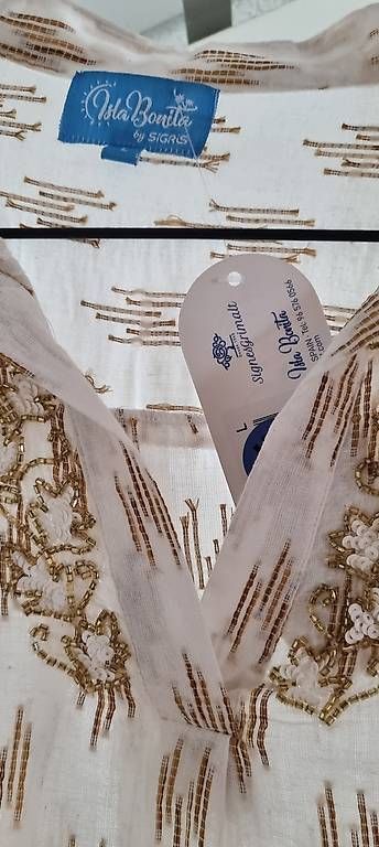 Kleider: Hübsche Tunika Kleid aus Baumwolle  – Gebraucht aus Mumpf von ivd_y8hf 1