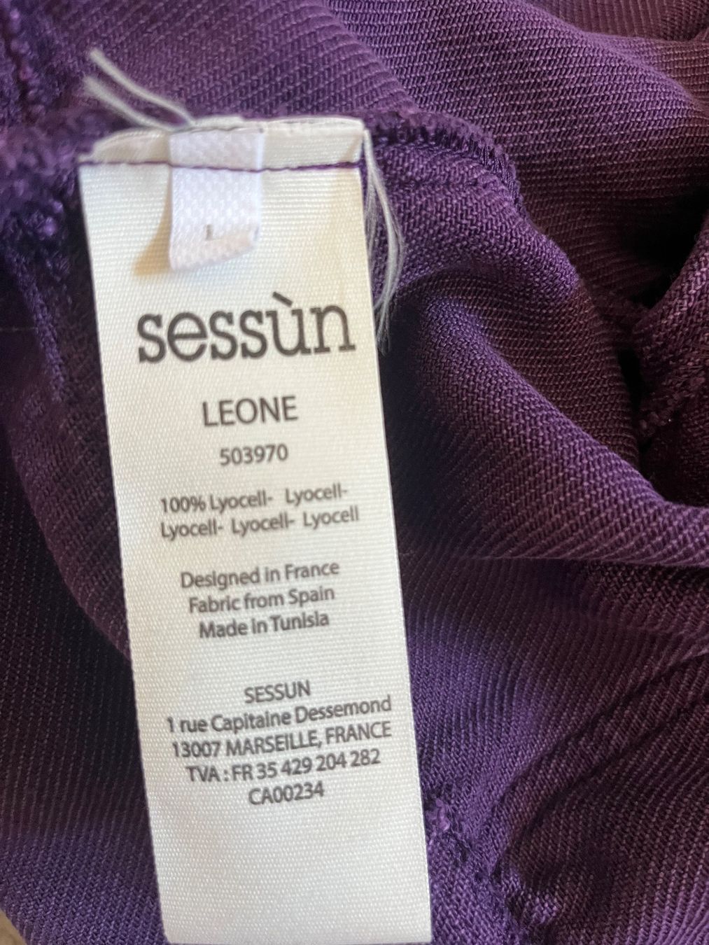 Sessun Camicette: Sessun Hemdjacke Leone Gr. L violett – Usato da Utzenstorf venduto da Ismaele 5