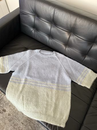 Pullover handgestrickt Damen Grösse L