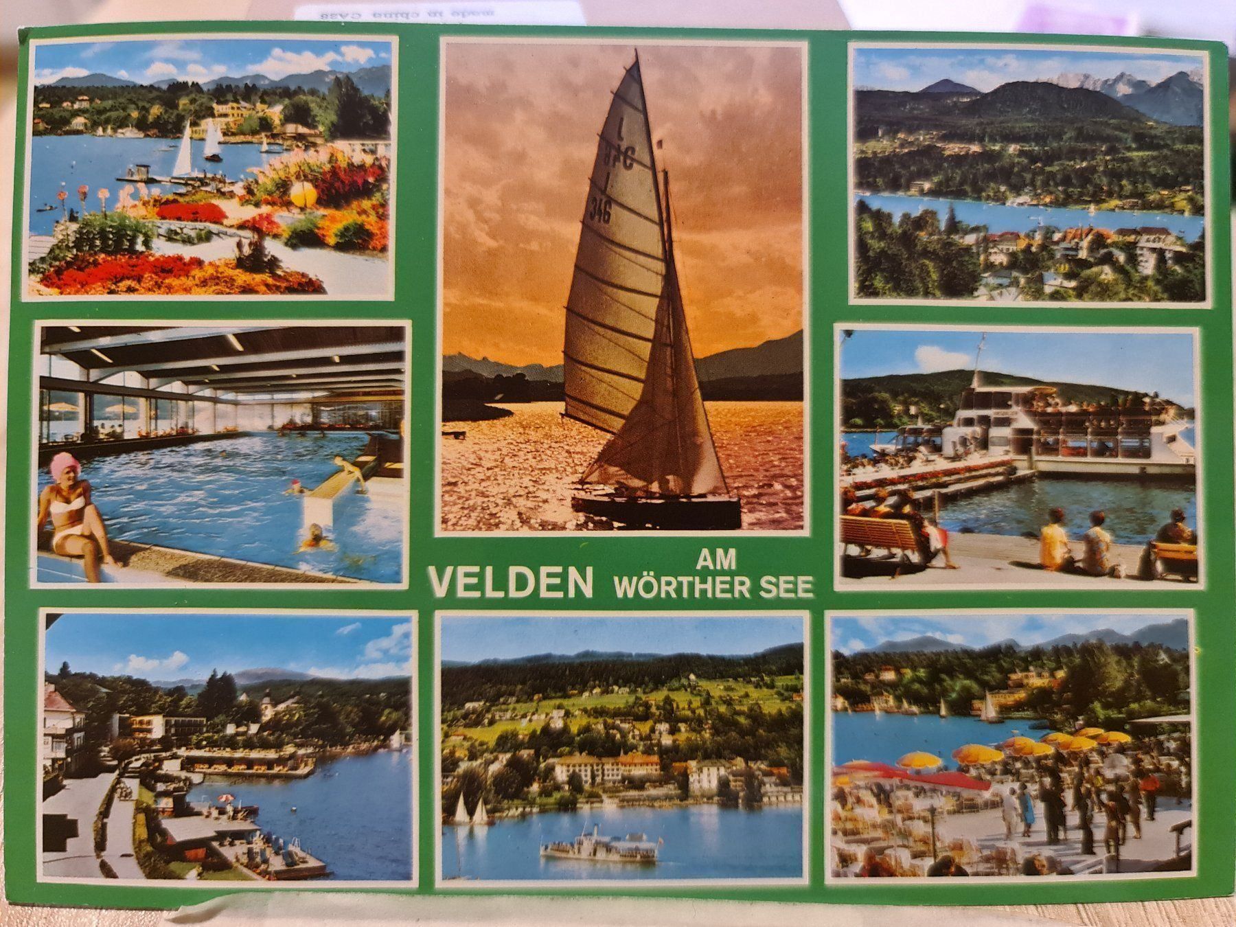 Cartoline postali: Ansichtskarte Wörthersee Velden – Usato da Dintikon venduto da Vexi