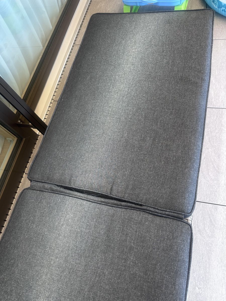 Divani: Gartenmöbel-Set Chicago 6-Sitzer 4-teilig Polyratten grau – Usato da Richterswil venduto da jul_qnt6 5