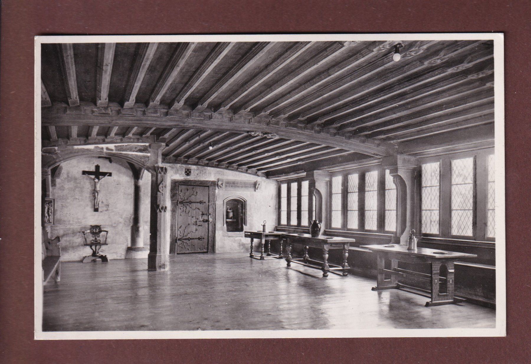 Cartoline postali: STEIN AM RHEIN - Kloster - Winterrefektorium – Usato da Pully venduto da nicecards-shop
