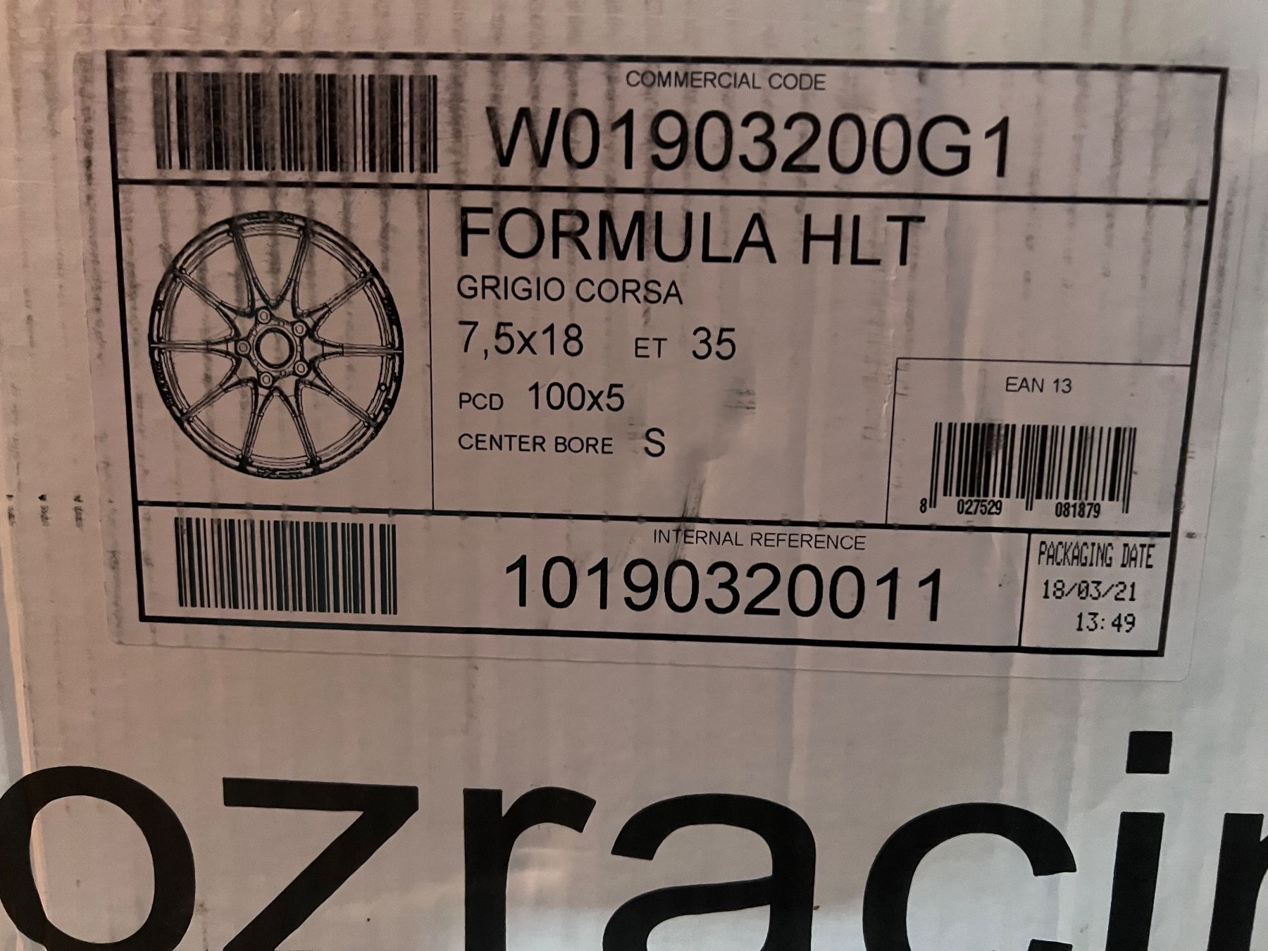 OZ Racing Cerchioni: 3x Felgen OZ FORMULA HLT – Usato da Buchs ZH venduto da scarah 9