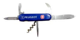 Wenger couteau officier publicitaire Peugeot Werbung Messer