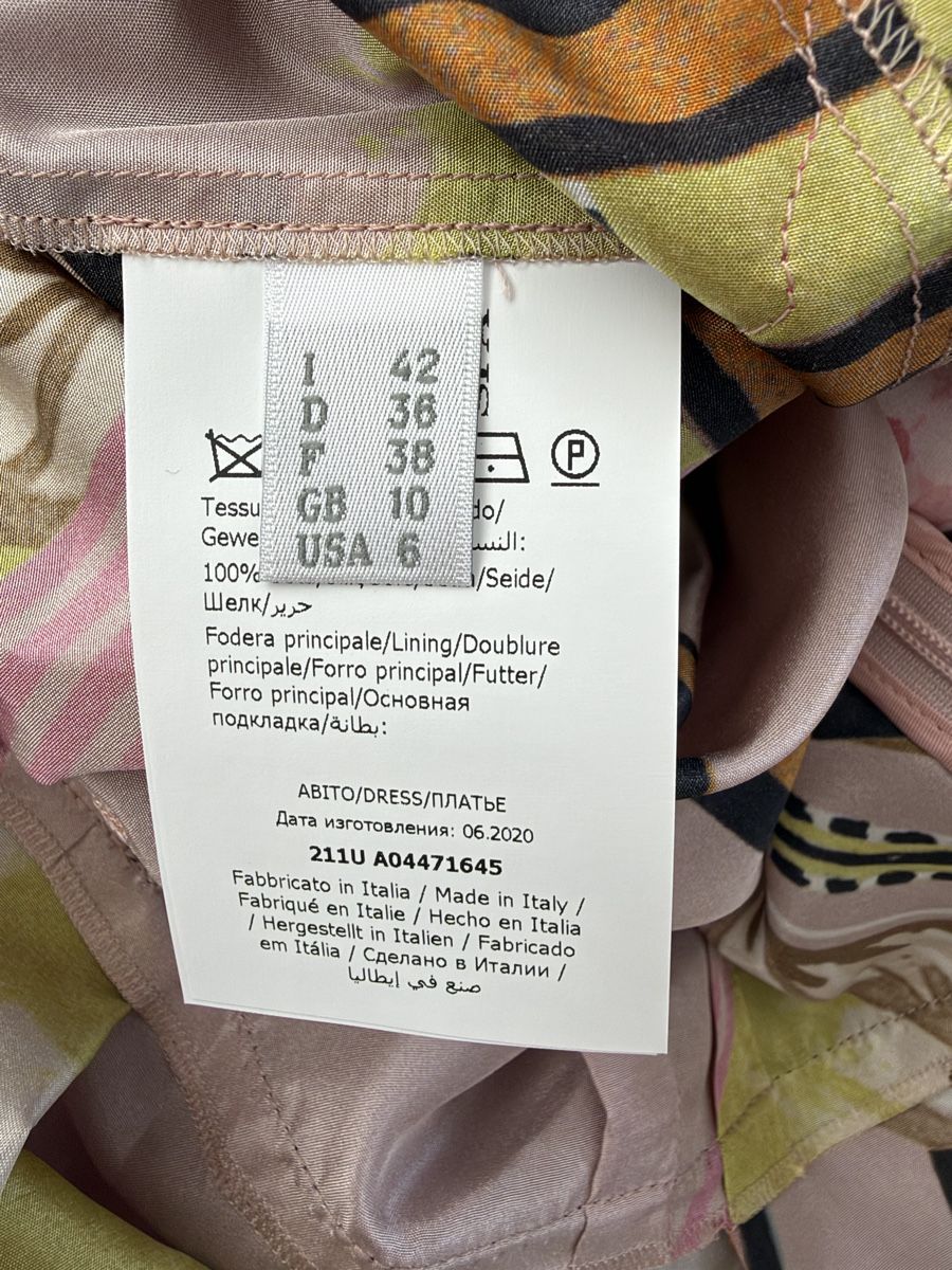 Vestiti: Alberta Ferretti Kleid Seide Grösse M – Nuovo (secondo la descrizione) da Killwangen venduto da was.sharp 6