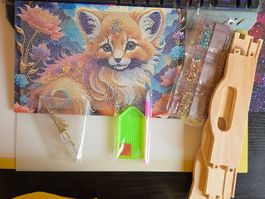 DIAMOND PAINTING TABLETT TIER MOTIV