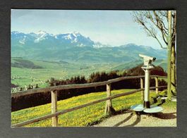 AK Blick vom Gäbris zum Alpstein Gasthaus Gäbris Gais