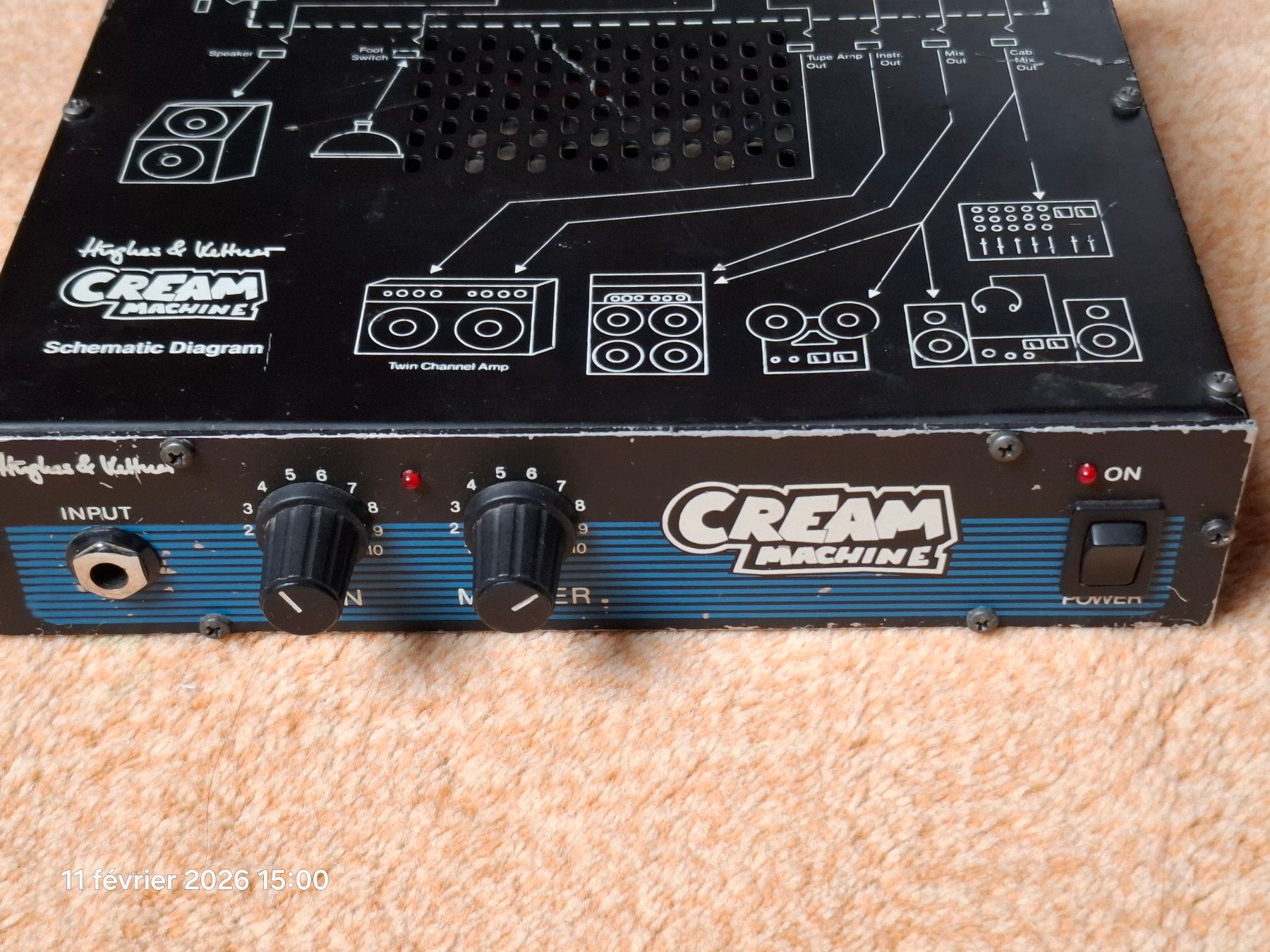 Strumenti musicali: Hughes & Kettner Cream Machine – Usato da Yverdon-les-Bains venduto da Dan00