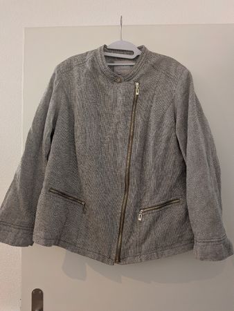 Veste d'été chic et légère, style motard, taille 50