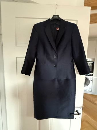 Max Mara Kostüm, Gr. 38, Dunkelblau - Top Zustand!
