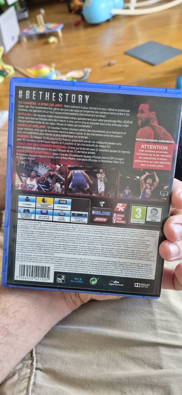 Sony Giochi: Jeu vidéo NBA 2K16 pour console PS4  – Nuovo (secondo la descrizione) da Gland venduto da JeromeR. 1