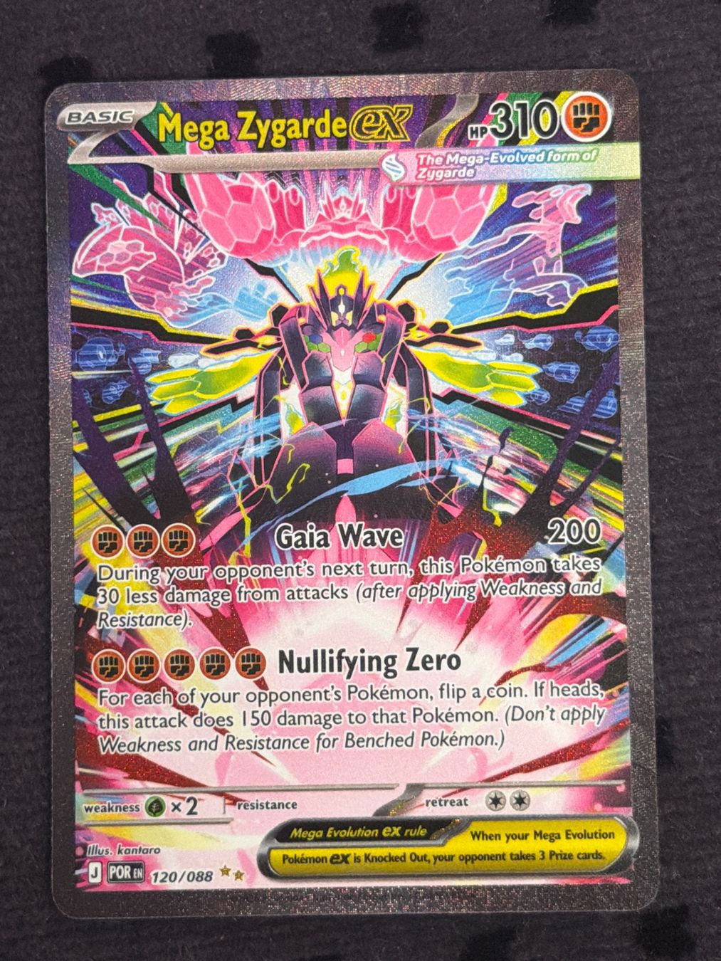 Pokémon Carte collezionabili: Pokemon Mega Zygarde 120/088 – Nuovo (secondo la descrizione) da Turtmann venduto da pat_w58r