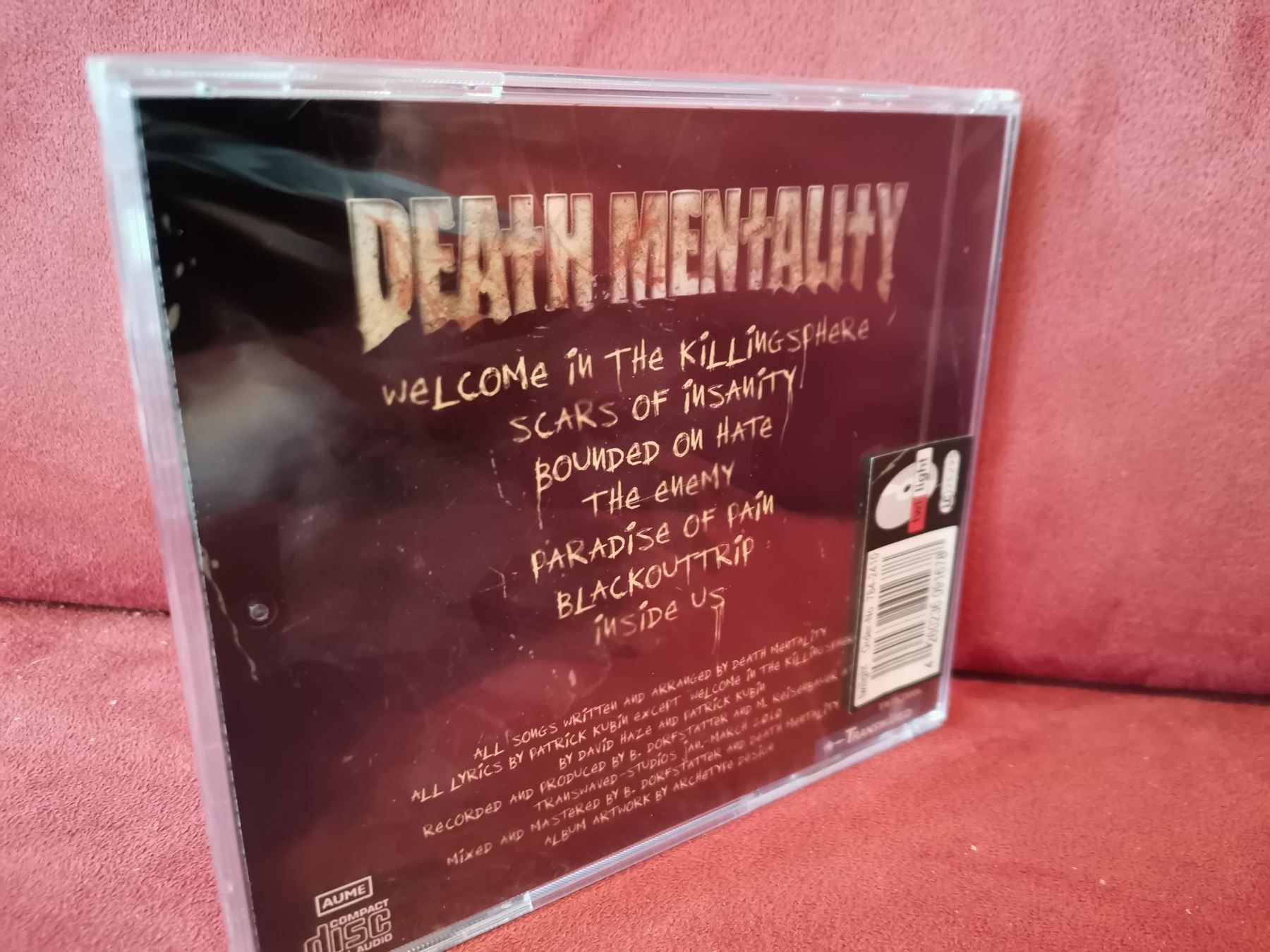 CD: Death Mentality Welcome In The Killinsphere CD – Nuovo e nell'imballaggio originale da Zofingen venduto da noise123 1