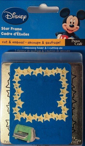 Stanzschablone Cuttlebug Disneys Star Frame | Kaufen auf Ricardo