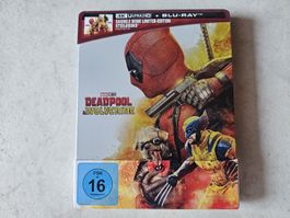 Deadpool & Wolverine / Steelbook Limited Bluray 4k Fabrikneu