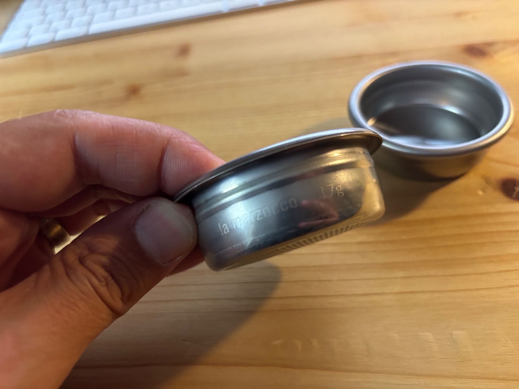 La Marzocco Kaffeemaschinen & Espressomaschinen: Siebträger Einsätze La Marzocco 14g + 17g – Neu (gemäss Beschreibung) aus Herrliberg von Tcardo 2