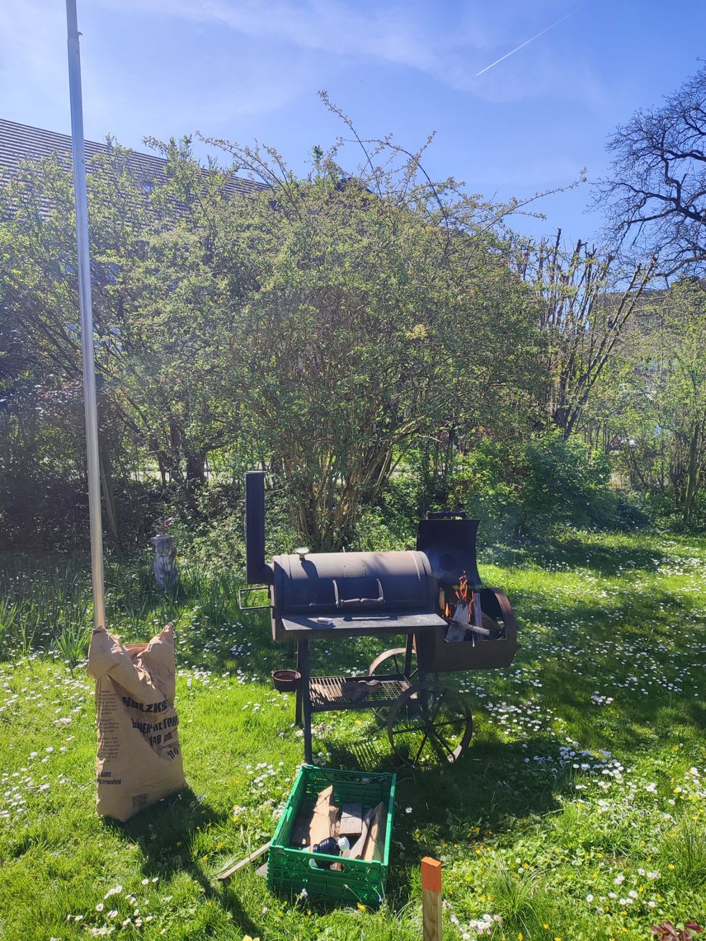 Texas Ranger Griglie: Massiver BBQ Smoker "Texas Ranger" – Usato da Maur venduto da Oechslma 6