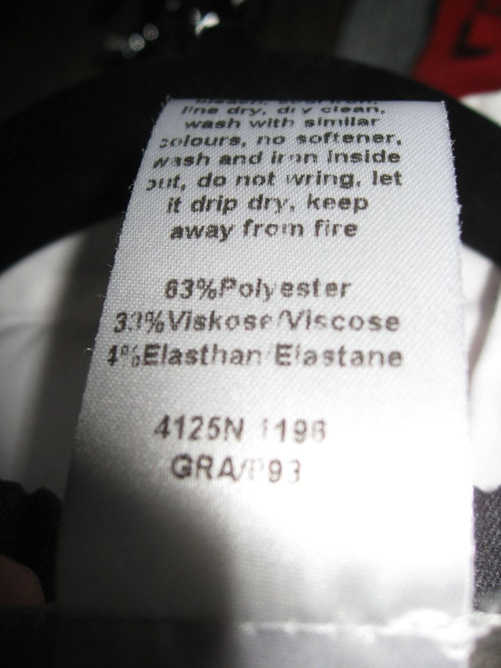 Pantaloni: Sommerhose Gr. 42 dunkelgrau NEU – Nuovo (secondo la descrizione) da Flüelen venduto da Diversicum-Textil 3