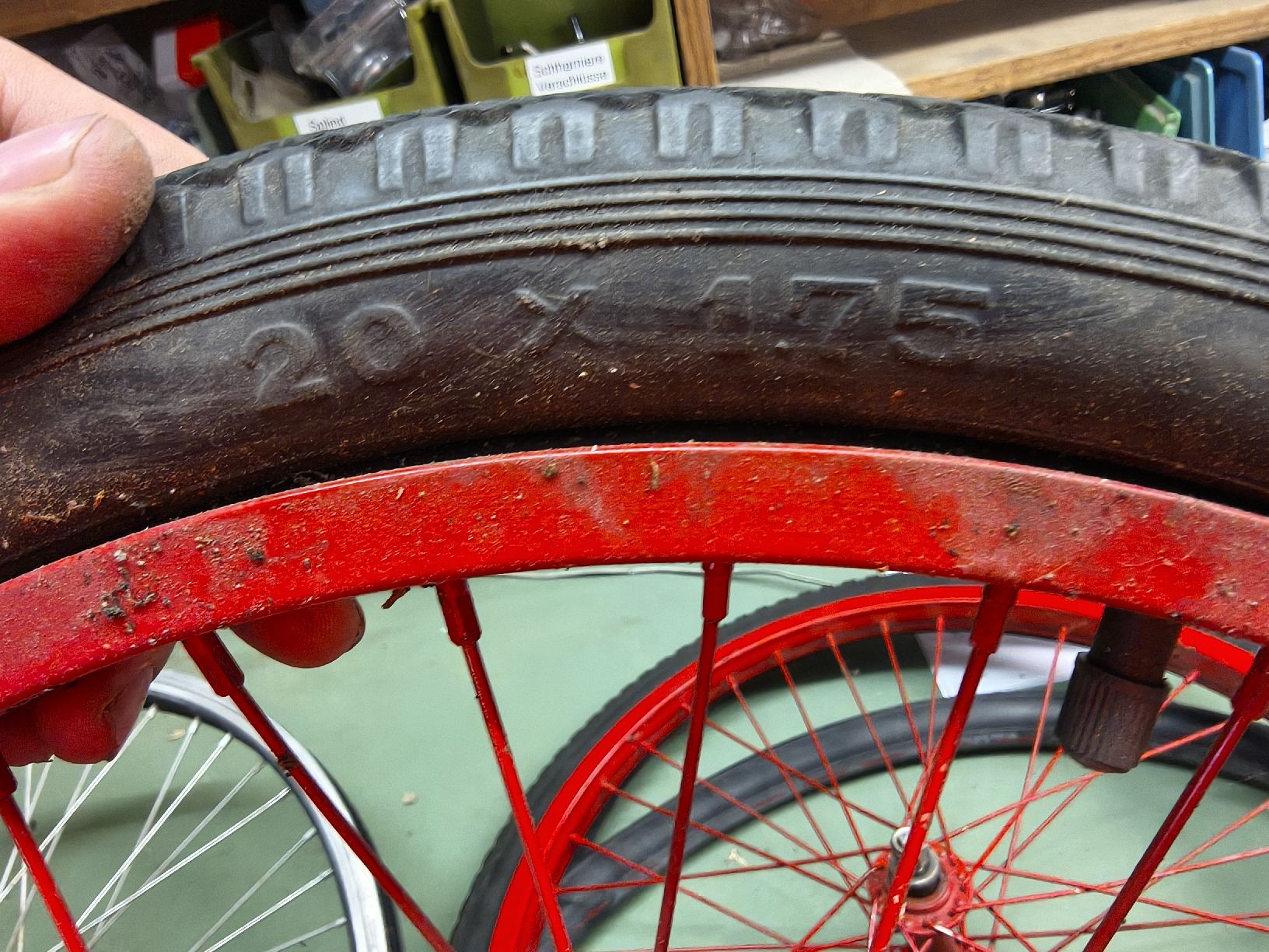 Pezzi di ricambio: Fahrrad Räder klein – Usato da Ossingen venduto da Ret88 1