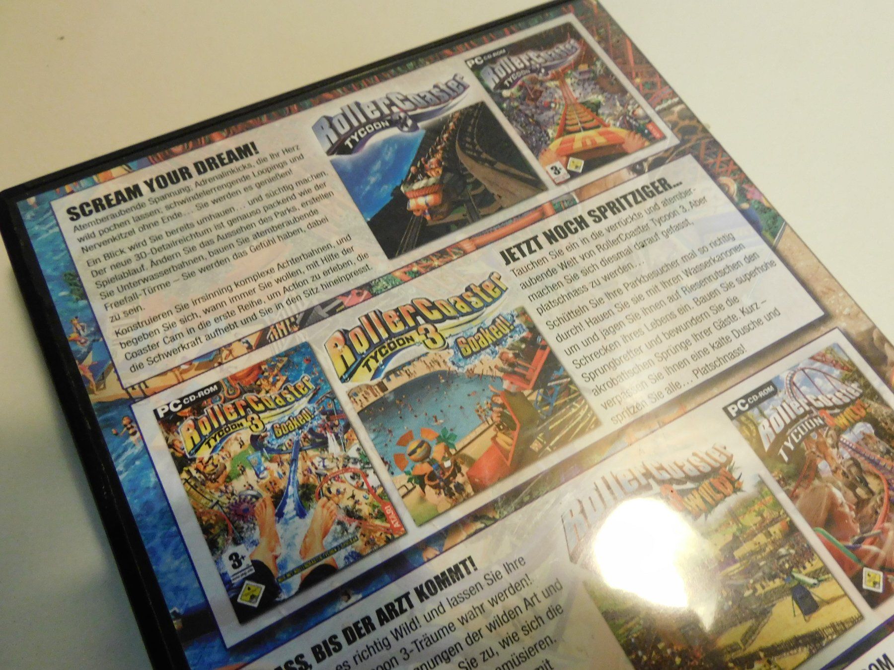 Spiele: Game Videospiel PC - CD-Rom Roller Coaster Tycoon 3  - 2004 – Gebraucht aus Sursee von 76 4