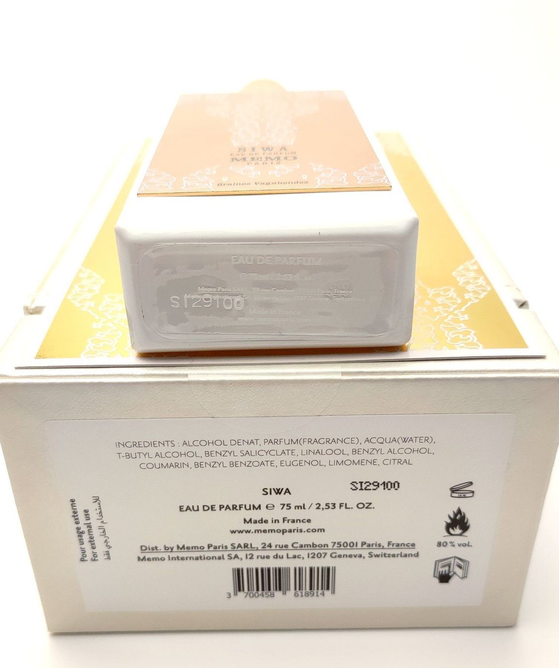 Profumi & Eau de Toilette: Siwa von Memo Paris – Usato da Zürich venduto da Loveparfumes 3