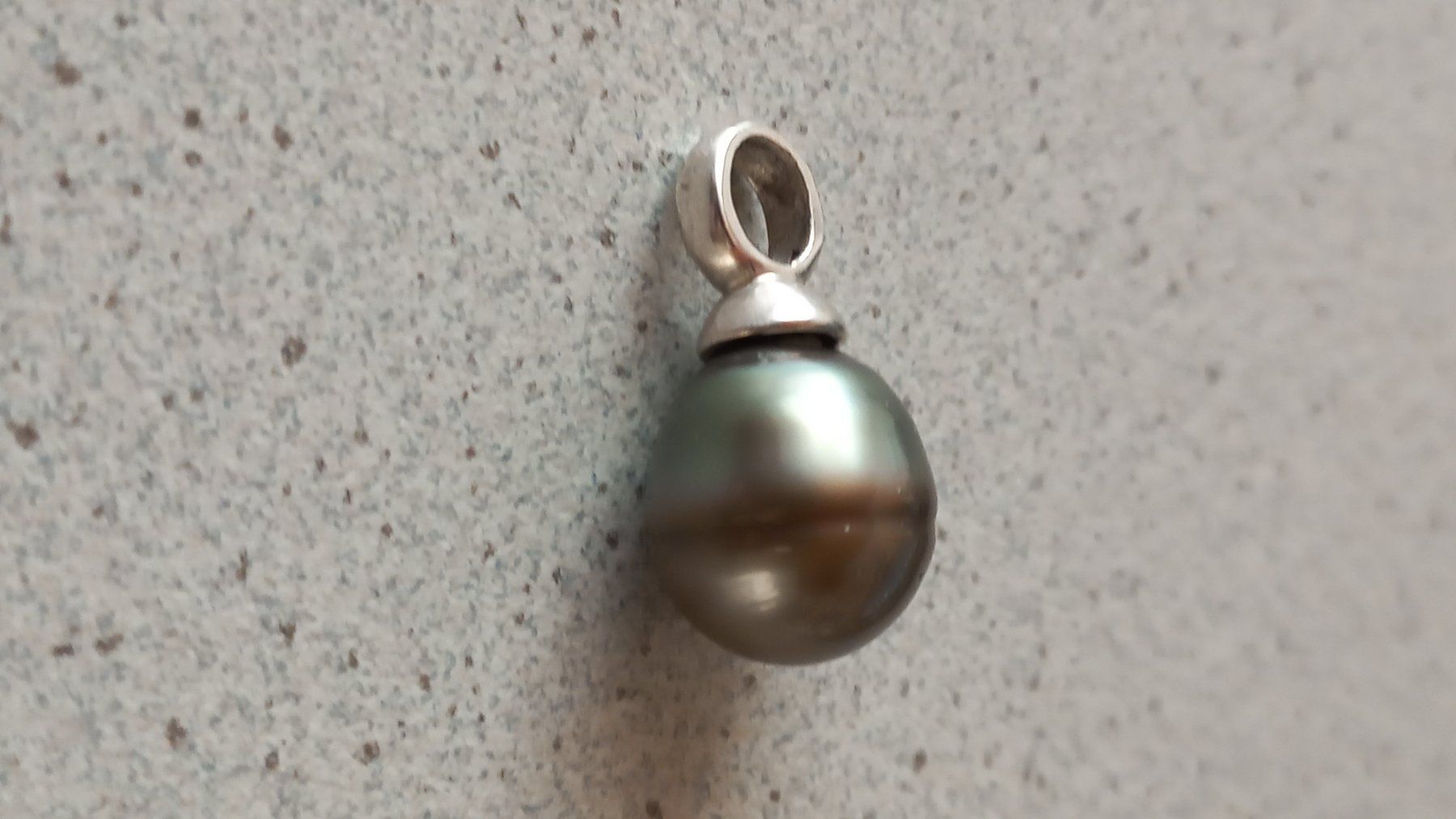 Ciondoli: Schmuck Anhänger Silber mit Tahiti Perle – Nuovo e nell'imballaggio originale da Winistorf venduto da acreativ