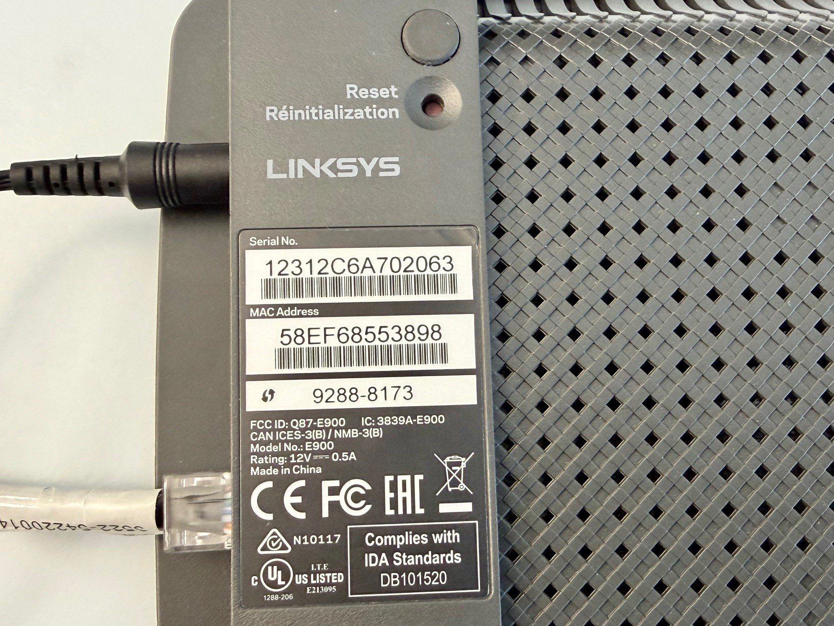 Linksys Modem & Router: Linksys E900 WiFi 4 Wireless-N-Router – Usato da Einigen venduto da Medicom-Pharma 3