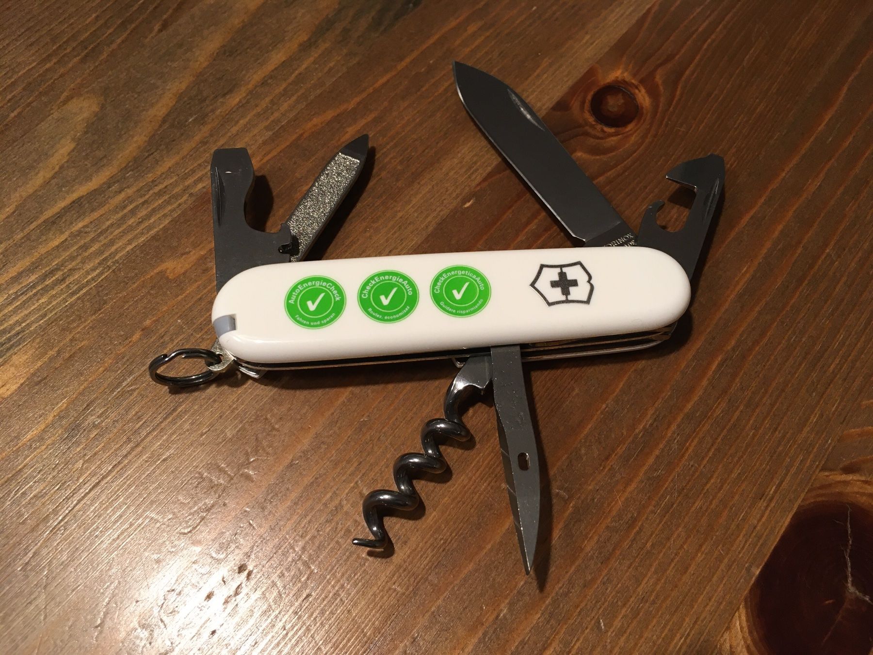 Victorinox Taschenmesser: Victorinox Sackmesser "AutoEnergieCheck" - Taschenmesser – Neu (gemäss Beschreibung) aus Altdorf UR von Mini037